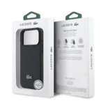 Lacoste 17 Pro Max Backcover hoesje - MagSafe - Iconic Petit Pique Logo - Navy - Image 8