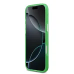 Lacoste iPhone 17 Air Backcover hoesje - MagSafe - Transparent Case With Frosted Finish - Groen - Afbeelding 5