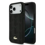 iPhone 17 Pro Max Lacoste hoesje MagSafe zwart