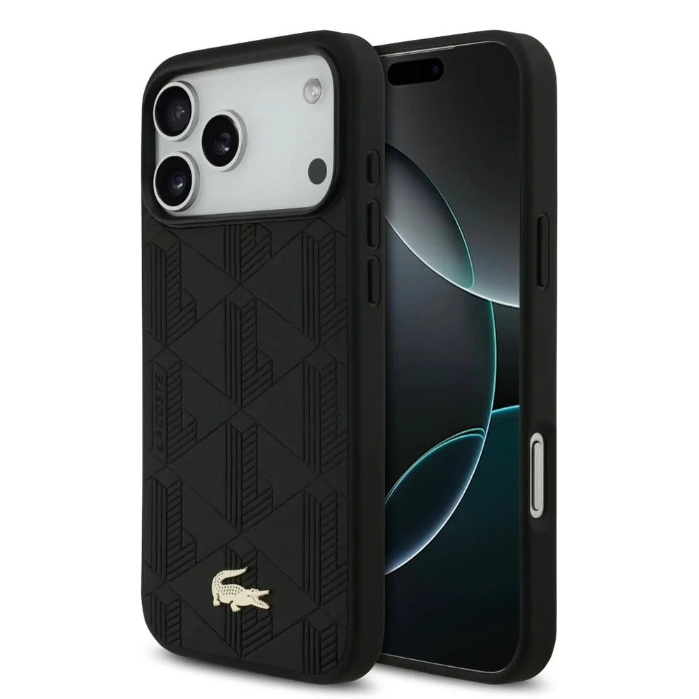 lacoste-lacoste-iphone-17-pro-max-backcover-hoesje-11.webp iPhone 17 Pro Max Lacoste hoesje MagSafe zwart