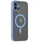 Apple iPhone14 Camerabescherming Magsafe Snavel Blauw Hoesje - Afbeelding 3