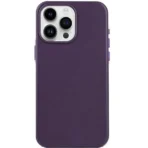 Apple iPhone 14 PU Leer Magsafe Donker Paars Hoesje - Image 5