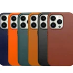 Apple iPhone 14 Pro Max PU Leer Magsafe Zadel Bruin Hoesje - Image 5