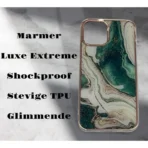 Apple iPhone 13 Pro Max Stevige Shockproof achterkant Marmer - Afbeelding 2