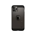 Apple iPhone 12 Mini Zwart Spigen Hard Back cover hoesje