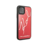 Apple iPhone 11 Pro Rood Karl Lagerfeld Hard Back cover hoesje - Image 4