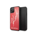 Apple iPhone 11 Pro Rood Karl Lagerfeld Hard Back cover hoesje