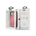 Apple iPhone 11 Pro Rood Karl Lagerfeld Hard Back cover hoesje - Image 6