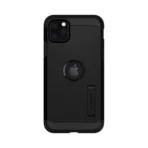 Apple iPhone 12 Pro Max Zwart Spigen Hard Back cover hoesje - Image 3