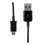 Universele Miro USB thuislader + datakabel -zwart – keuze uit 1m tot 3m - Afbeelding 4