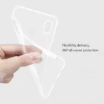 Samsung Galaxy A20/A30S Nillkin backcover silicone zwart hoesje - Image 4