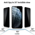 Apple iPhone 14 Max Gorilla 6D Privacy Glass Screen Protector - Image 5