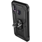 Apple iPhone XS Max backcover rood hoesje Ring Kickstand - Afbeelding 7