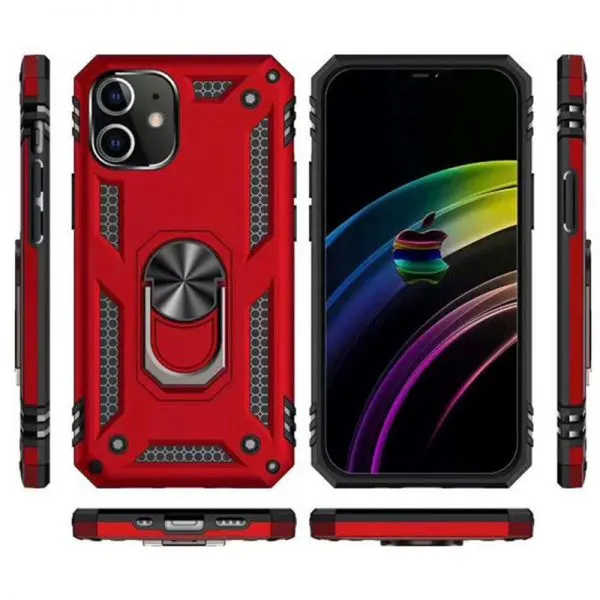 ring-hoesje-79-600x600-1.webp Apple iPhone 11 Luxe Extreem Stevige Anti shock hoesje – met Ring Kickstand - Image 1