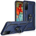 Samsung Galaxy S24 Plus Blauw Met Kickstand Ring Backcover