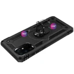 Samsung Galaxy S24 Plus Blauw Met Kickstand Ring Backcover - Image 7