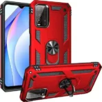 Samsung Galaxy S23 Ultra Blauw Met Kickstand Ring Backcover