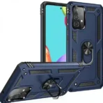Samsung Galaxy S23 Ultra Blauw Met Kickstand Ring Backcover - Afbeelding 11