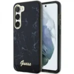 Samsung Galaxy S23 Guess hoesje Marble Black
