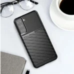 Samsung Galaxy S23 FE Antishock achterkant hoesje Zwart - Image 3