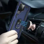 Samsung Galaxy S22 Ultra Hoesje Met Kickstand Ring Backcover - Image 7