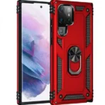 Samsung Galaxy S22 Ultra Hoesje Met Kickstand Ring Backcover