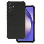 Samsung Galaxy S23 FE Zwart Antishock achterkant hoesje