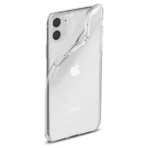 Apple iPhone 11 Silicone transparant hoesje met gratis Tempered Glass Screenprotector - Image 2