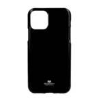 Apple iPhone 11 Silicone zwart hoesje met gratis Tempered Glass Screenprotector - Afbeelding 2
