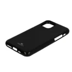 Apple iPhone 11 Silicone zwart hoesje met gratis Tempered Glass Screenprotector - Afbeelding 3