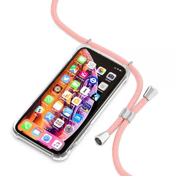 strap_pnk-2-d-600x600-1.webp Apple iPhone 11 pro iMoshion Backcover met koord case Extra stevig hoesje Silicone transparant antishock - Image 1