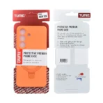 Galaxy S26 Backcover hoesje - Magsafe With Ring Stand - Hanger - Tangerine Orange - Image 4