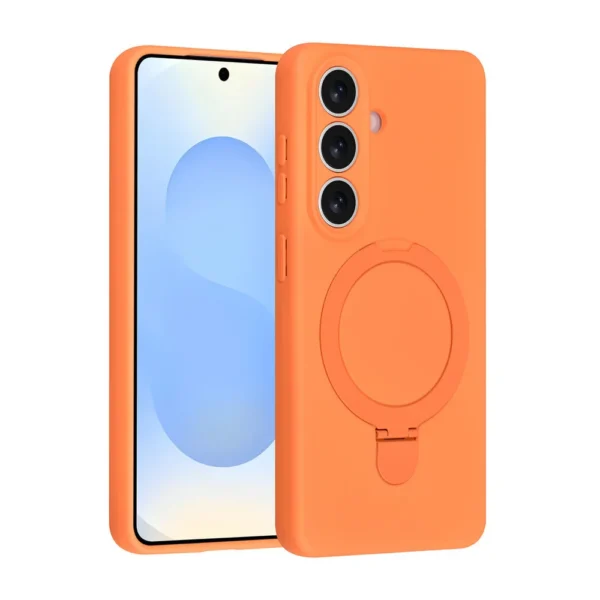 Samsung Galaxy S26 hoesje ringstand Tangerine Orange