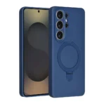 Galaxy S26 Ultra hoesje navy blue ringstand