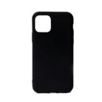Apple iPhone 12 Pro Max Zwart Silicone achterkant hoesje - Afbeelding 5