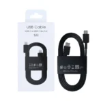 USB-C Dual Connector Cable 100cm Retail Packaging