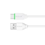 Rixus RXU82C Boost USB-C Fast Charging Data Cable 2M – White - Image 2