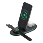 RXWC43 Wireless Charging Stand for Phone, Watch & Earbuds