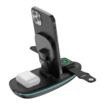 RXWC43 Wireless Charging Stand for Phone, Watch & Earbuds - Image 2