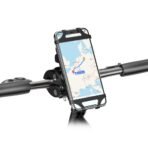 Rixus RXHB61 Bicycle Silicone Phone Holder – Black