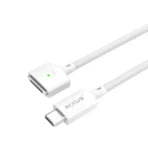 Rixus RXUC140 USB-C To MagSafe 3 Fast Charging Cable 140W White - Image 2