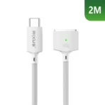 Rixus RXUC140 USB-C To MagSafe 3 Fast Charging Cable 140W White