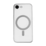 Rixus CrystalMag Instinct Case For Apple iPhone 16e 17e Silver