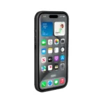Rixus Mag Carbon Slim Protective Case for iPhone 16 Pro Titanium Black - Image 2