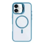 Rixus MagGuard Magnetic Case For Apple iPhone 16 Light Blue