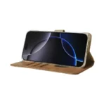 Rixus Classic Flip Cover Light Brown for iPhone Pro Max Series - Image 3