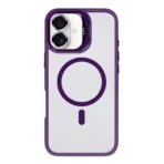 Rixus Prime MagSafe Cover For Apple iPhone 16 Deep Purple