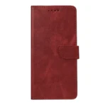 Rixus Executive Flip Cover Dark Red for iPhone 17 Pro Max & 18 Pro Max