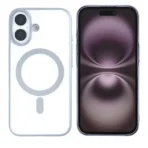Rixus Premium Magnetic Case For Apple iPhone 17 Silver - Image 2
