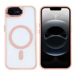 Rixus Classic 04 MagGuard Protective Case For Apple iPhone 16e Pink - Image 3